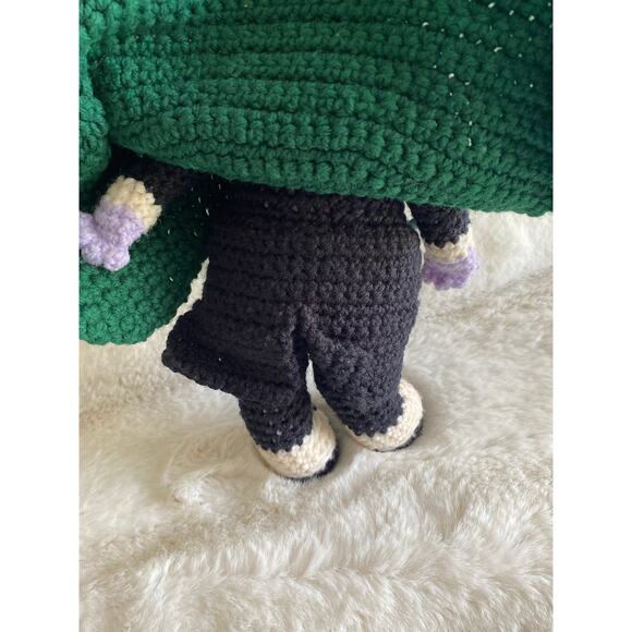 Handmade Crocheted Sesame Street’s Count‎ Von Count Doll... 123 ah, ah, ah - Picture 6 of 9